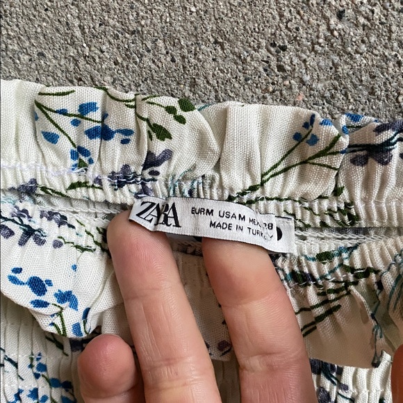 Zara floral ruched dress - Picture 5 of 6